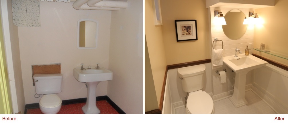 Before and After Photo - IDEATE Interior Design